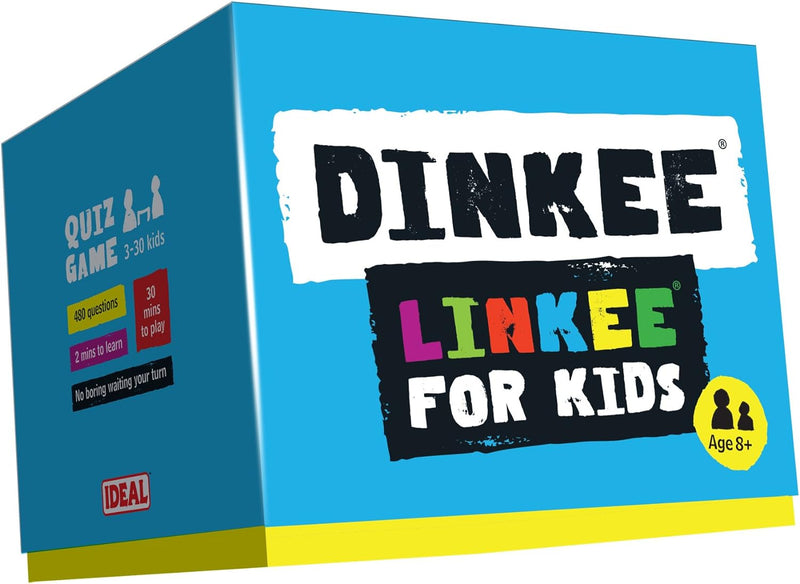 IDEAL , DINKEE LINKEE trivia game for kids: Four little questions, with one big link! , Kids Games ,