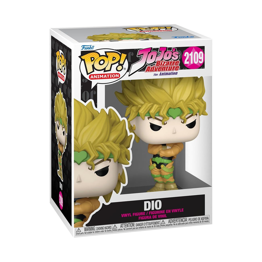 Funko POP! Animation: JoJo's Bizarre Adventure - DIO - Sammelbare Vinylfigur - Geschenkidee - Offizi