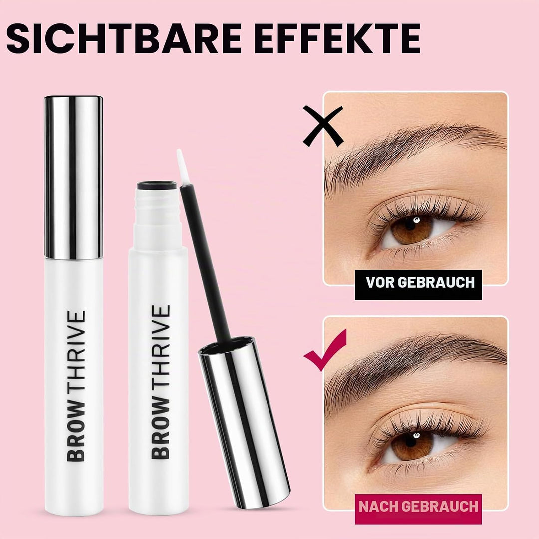 Wimpern Augenbrauen Serum, 2 Stuck Natürlich Wachstum Pflege Serum Für Dichte Lange Wimpern Und Voll