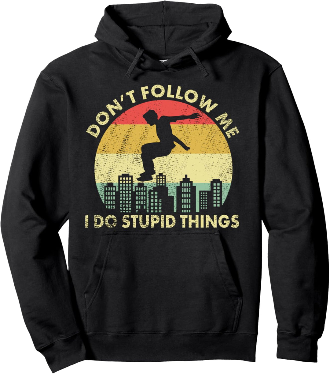 Parkour Hindernisslauf Urban City Runner Traceur - Parkour Pullover Hoodie