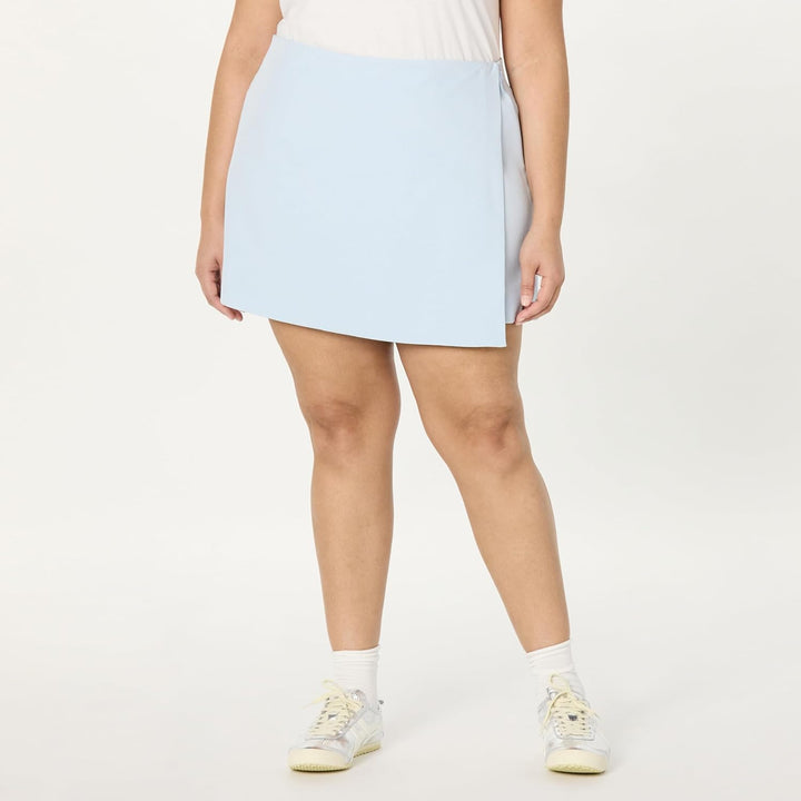 The Drop Damen Kamila A-line Mini Skort Shorts (1er Pack) M Skyway, M Skyway