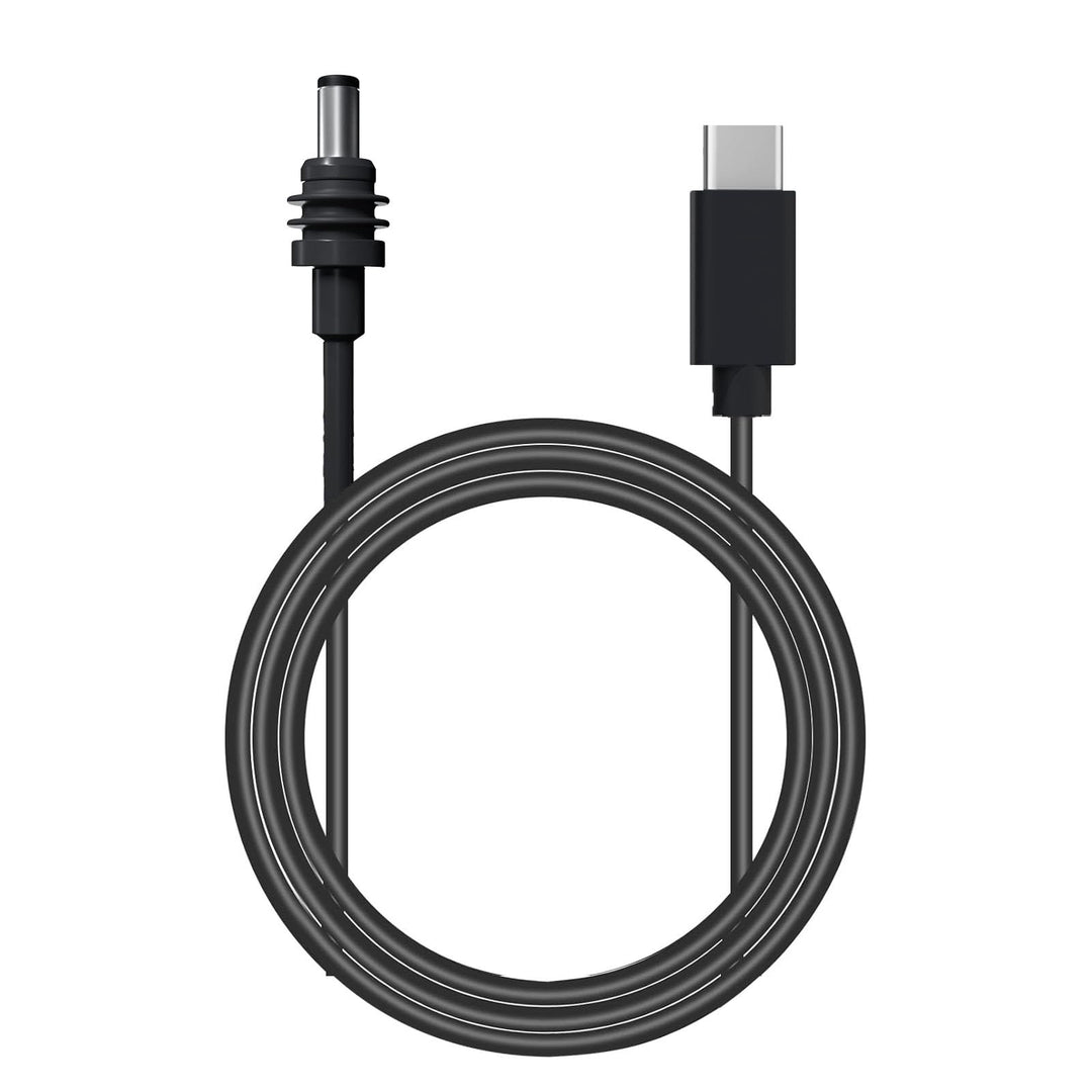 Fockety 5 M Langes Mini-USB-C-auf-DC-Stromkabel, USB-Typ-C-Eingang auf Wasserdichtes Hohlstecker-Lad