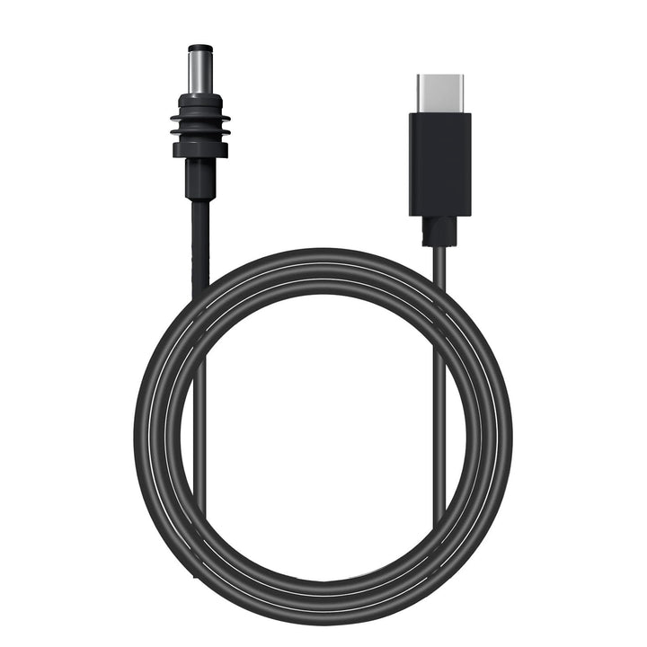 Fockety 5 M Langes Mini-USB-C-auf-DC-Stromkabel, USB-Typ-C-Eingang auf Wasserdichtes Hohlstecker-Lad