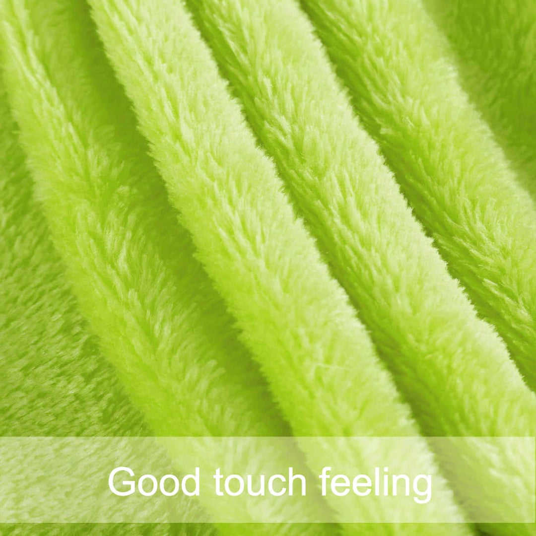 sourcing map Kuscheldecke Tagesdecke weiche & warme Fleecedecke als Sofadecke Couchdecke Wohn- und K