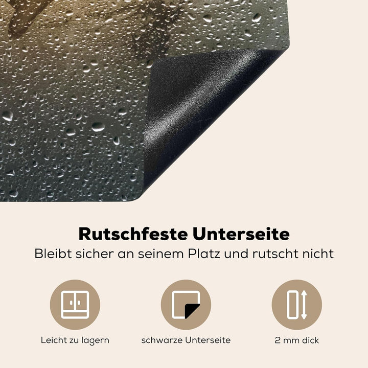 KitchenYeah© Herdabdeckplatte Einteilig Ceranfeld Abdeckplatte Küche Deko Ceranfeldabdeckung Herdabd
