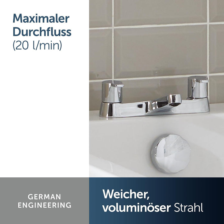 Ideal Standard B1151AA Calista dual control two hole bath filler Wanneneinlauf, Chrome