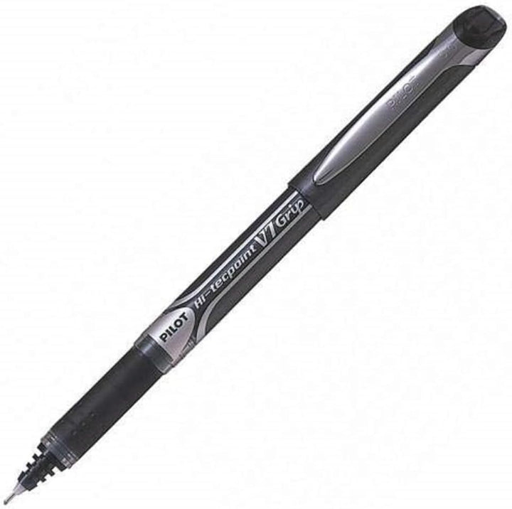 Pilot V7 Tintenroller mit Nadelspitze und gummiertem Griff 0,7 mm Schreibspitze 0,5 mm Strichbreite