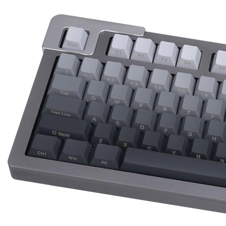 125 Tasten Gradient Grau Keycaps PBT Dye Sub Cherry Profil Tastenkappen Set Fit für Cherry Mx Schalt