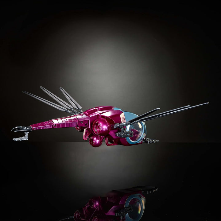 Masters of the Universe Fright Fighter Origins Fahrzeug, Skelett, bewegliche Flügel und Krallen, kom