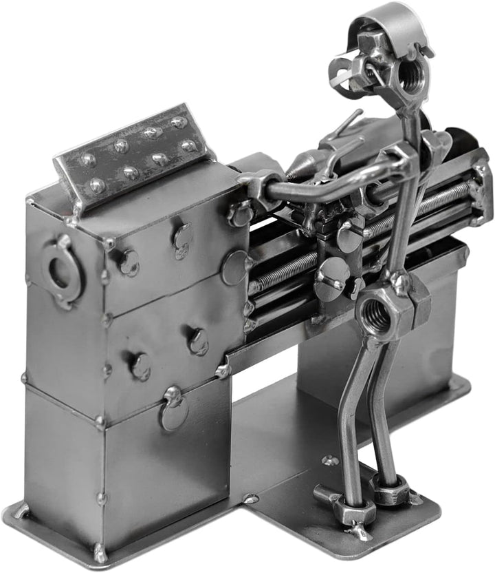 metalman24 Schraubenmännchen Dreher I Handarbeit I Geschenkidee I Metallfigur I Metallmännchen I Sta