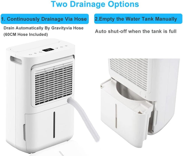 Greenmigo Alpha Serie Luftentfeuchter 13L/Tag(ALPHA-Q13),Raumentfeuchter Entfeuchter geeignet für Rä