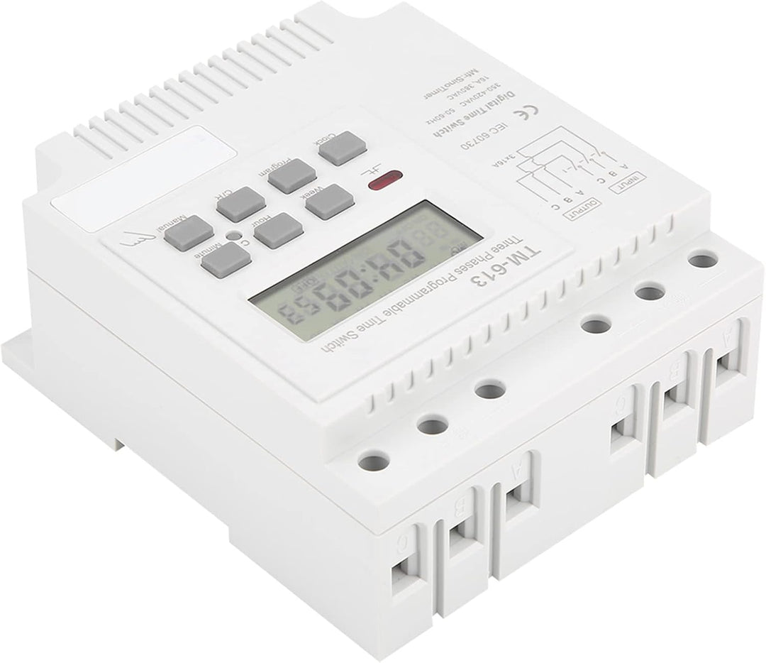 Zeitrelais 380 V 3 Phasen Motor Timer Tm 163 Drei Phasen 380 V Smart Digital Weekly Programmable Con
