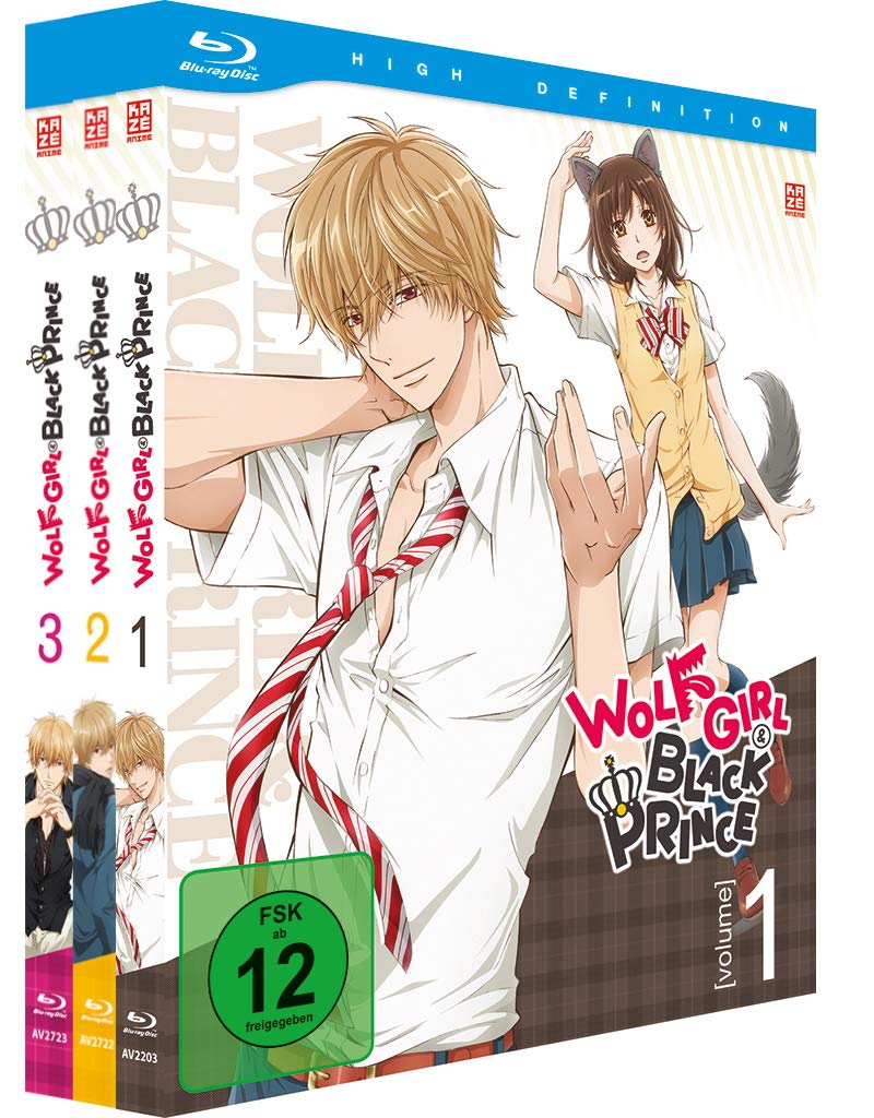 Wolf Girl & Black Prince - Gesamtausgabe - Bundle - Vol.1-3 - [Blu-ray]