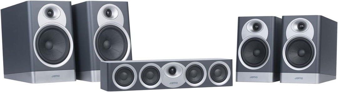 Jamo S7-17HCS Home Cinema System (S17B x2 + S15B x2 + S43C x1) BF Home Cinema System mit 2 Regallaut