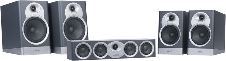 Jamo S7-17HCS Home Cinema System (S17B x2 + S15B x2 + S43C x1) BF Home Cinema System mit 2 Regallaut