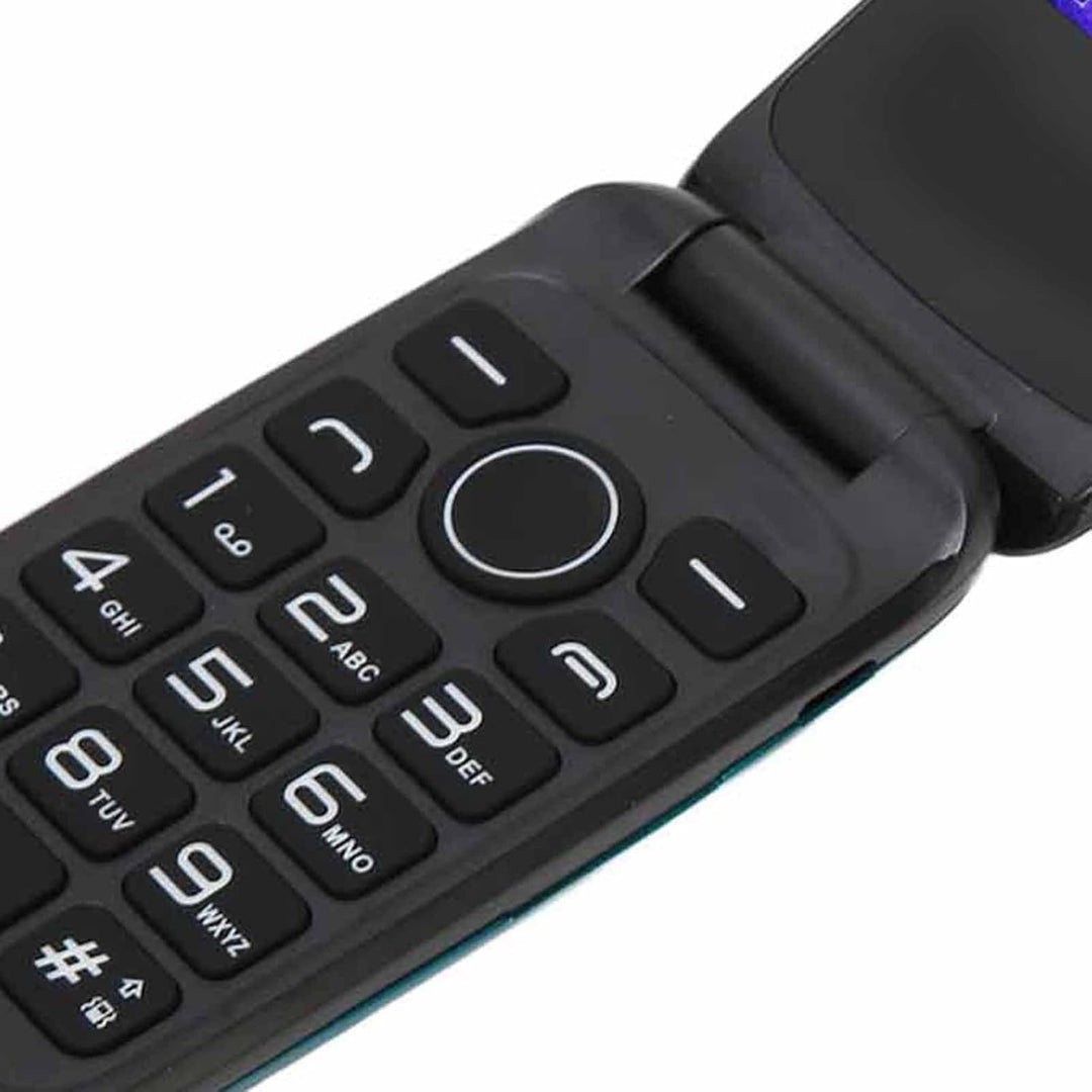 Klapptelefon für Senioren, Entsperrt, 3G-LTE-Dual-SIM-Telefon mit Grossen Tasten, Leistungsstarkem L
