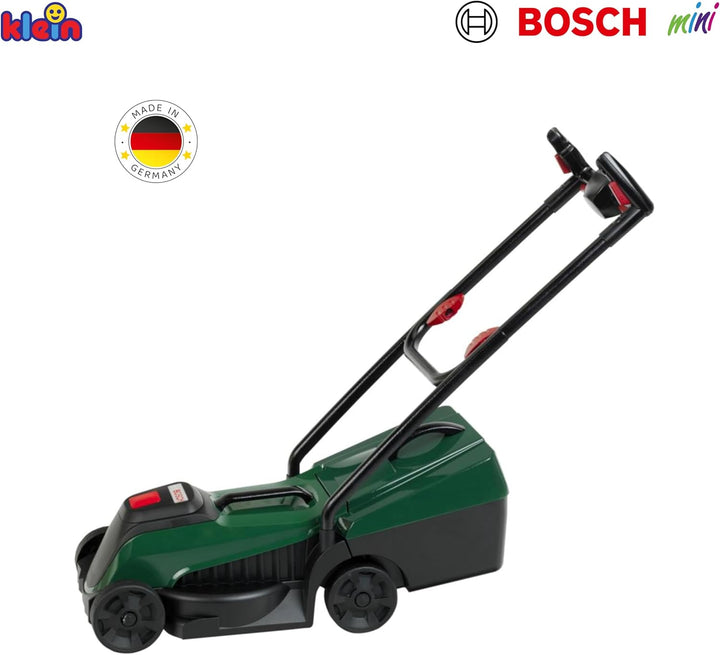 Theo Klein 2661 Bosch Garten - Rotak Rasenmäher | Mit Licht &amp; Sound | Anti-UV | Spielzeug für Kinder