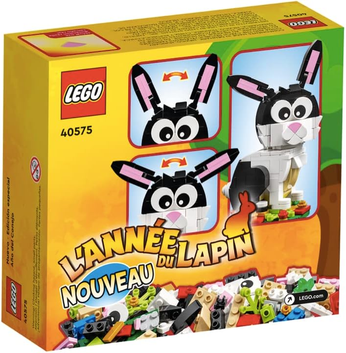 LEGO Year of the Rabbit 40575 - Small Black White Pink