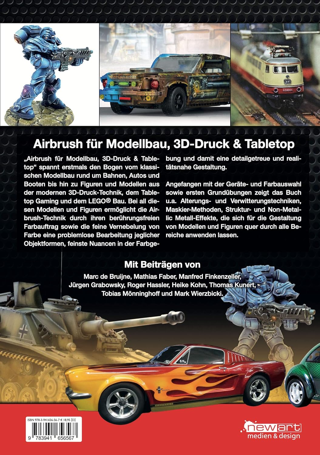 Airbrush für Modellbau, 3D-Druck & Tabletop (Airbrush Step by Step Workbook), Paperback