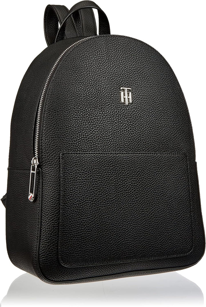 Tommy Hilfiger Damen Rucksack TH Element Backpack Handgepäck, Schwarz (Black), Einheitsgrösse