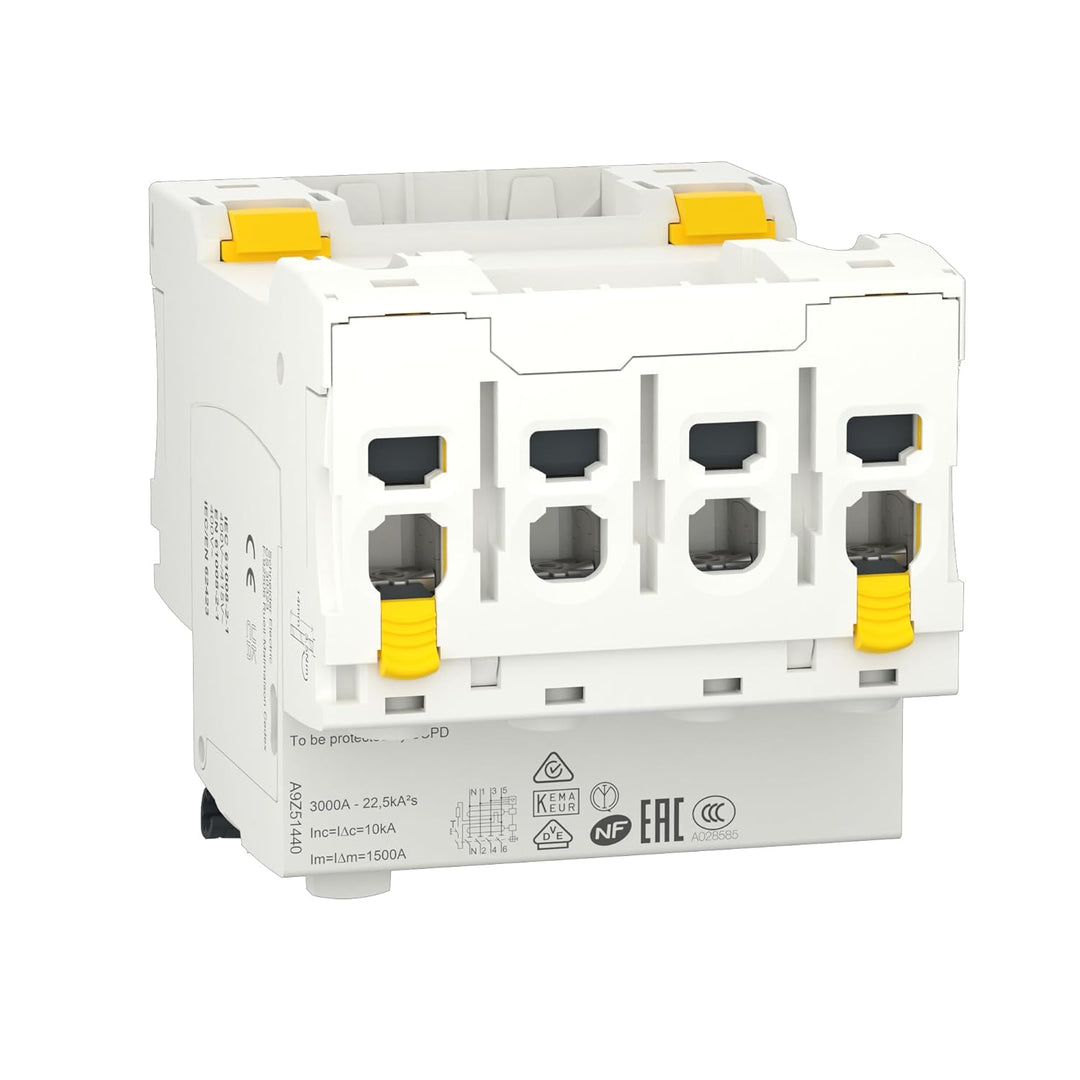 Schneider Electric Fehlerstrom-Schutzschalter IID 4P 40A 30MA TYP B-EV, A9Z51440 40 Ampere B-EV 40 A
