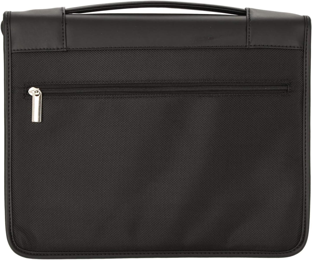 D&N Business Line Aktentasche, 35 cm, 5 Liter, Schwarz