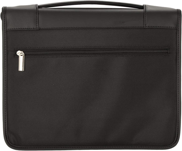 D&N Business Line Aktentasche, 35 cm, 5 Liter, Schwarz