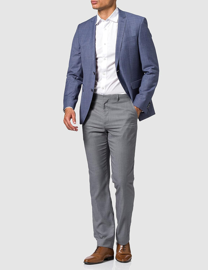 Daniel Hechter Herren Jacket Shape Suit S Blazer 38 Light Blue, 38 Light Blue
