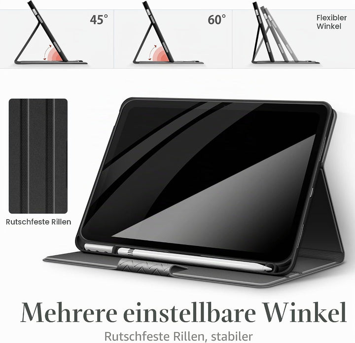 AUAUA Hülle für iPad 10. Generation 2022, 10,9 Zoll Hülle mit Apple Stifthalter, Auto Schlaf/Aufwach