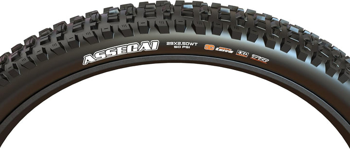 Maxxis Assegai Wide Trail 3C/TR Reifen – 27,5 Zoll Schwarz 27.5x2.50" 63-584, Schwarz 27.5x2.50" 63-