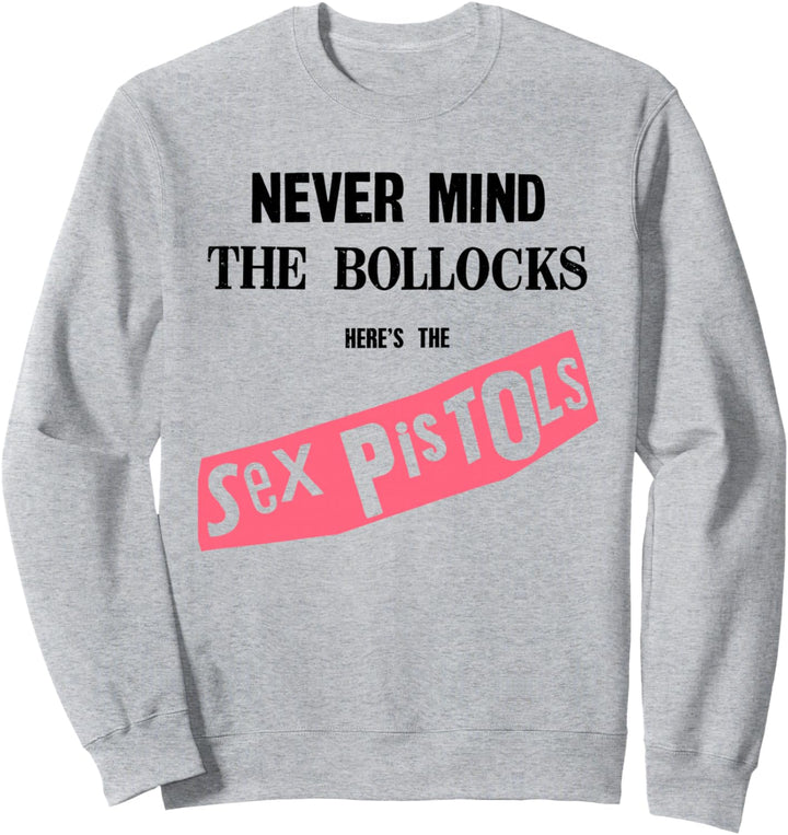 Sex Pistols Never Mind The Bollocks Pink Sweatshirt