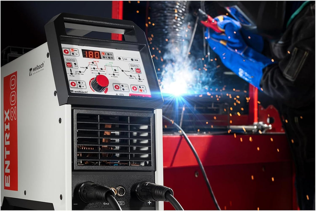 Stamos Welding Group Alu Schweissgerät WIG AC/DC ENTRIX 200 Schweissmaschine für Aluminium Schweissg