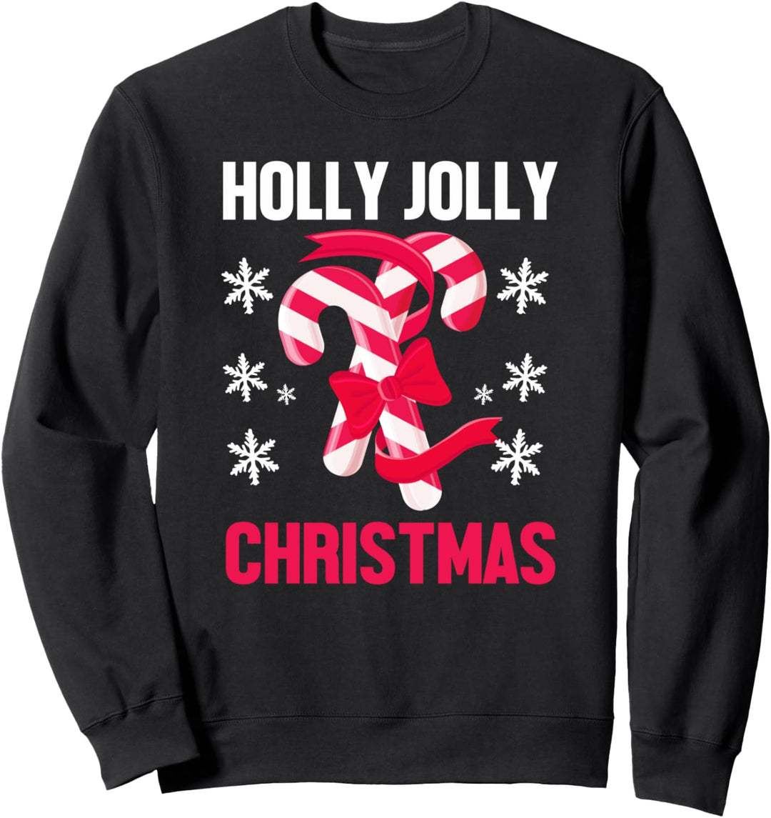 Lustiges Weihnachtsmotiv 2020 Holly Jolly Sweatshirt