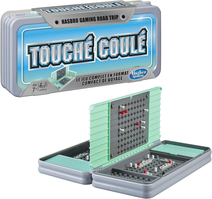 Touché-Coulé – Gesellschaftsspiel Road Trip – Reisespiel – Französische Version Frankreich Multi, Fr