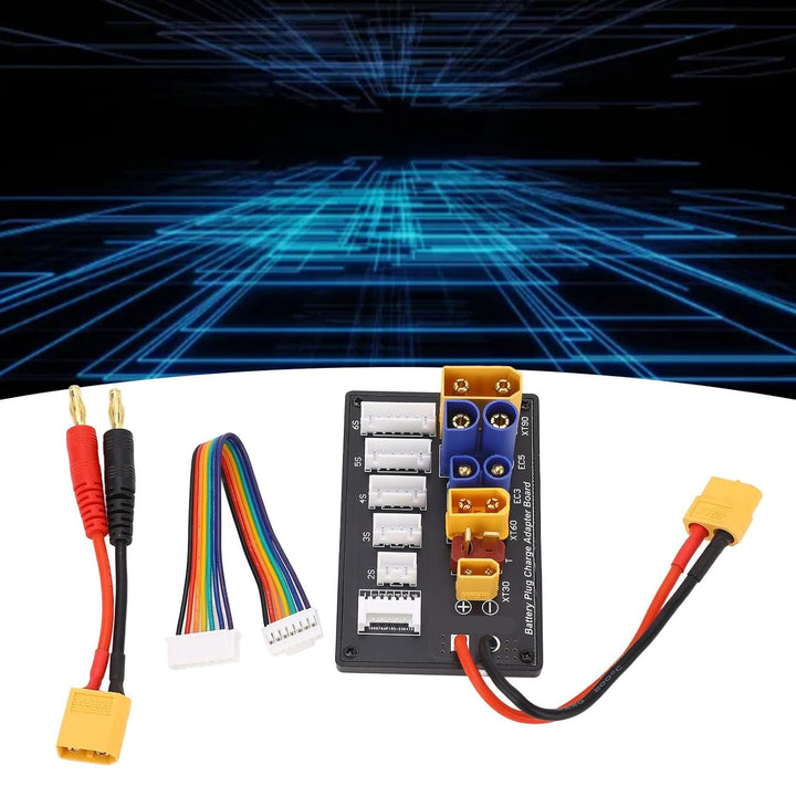 Batterie-Balance-Ladegerät Paralleler Ladeadapter für 6S mit XT90, XT30, EC3, EC5, T, XT60 Anschlüss