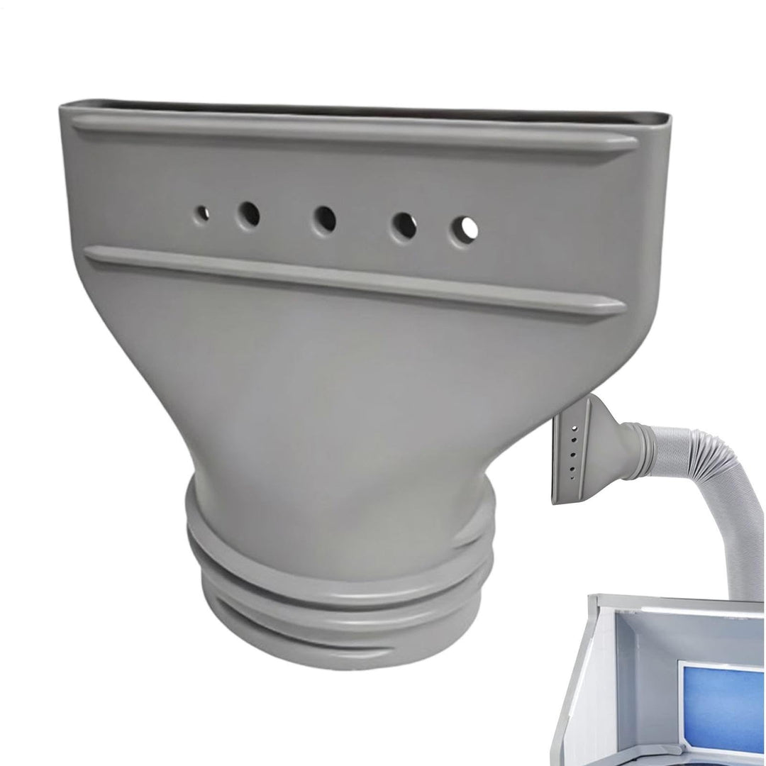 Flacher Klimaanlage Abluftschlauch Adapter, Für 130mm/150mm Durchmesser Abluftschlauch Klimagerät Fe