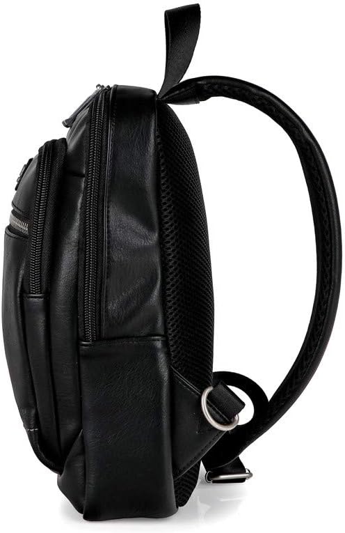 Gabol Herren 10,1" Mochila Bandolera, Schwarz, Talla Única