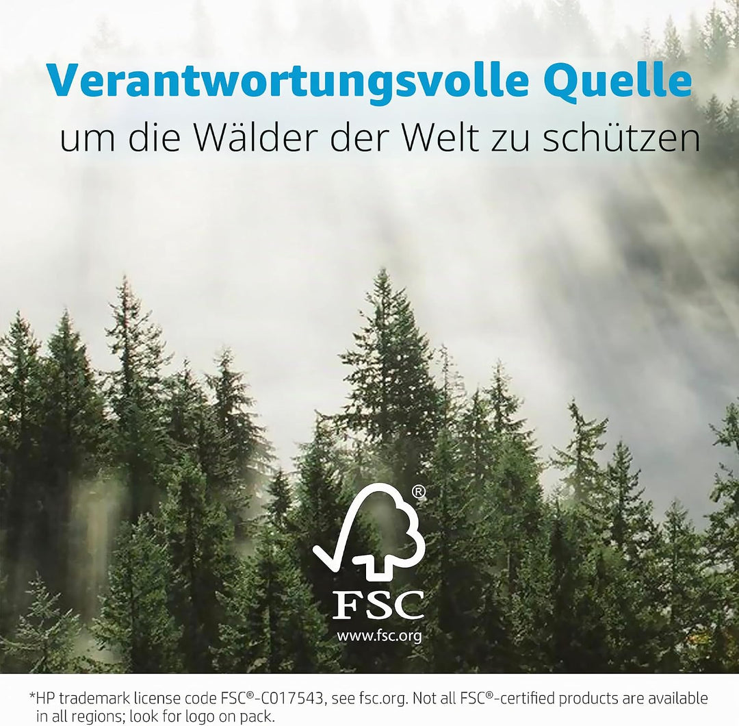 HP InkJet, PageWide und Laser Professional Business Papier (A4, 150 Blatt, glänzend 180 g/m²) glänze