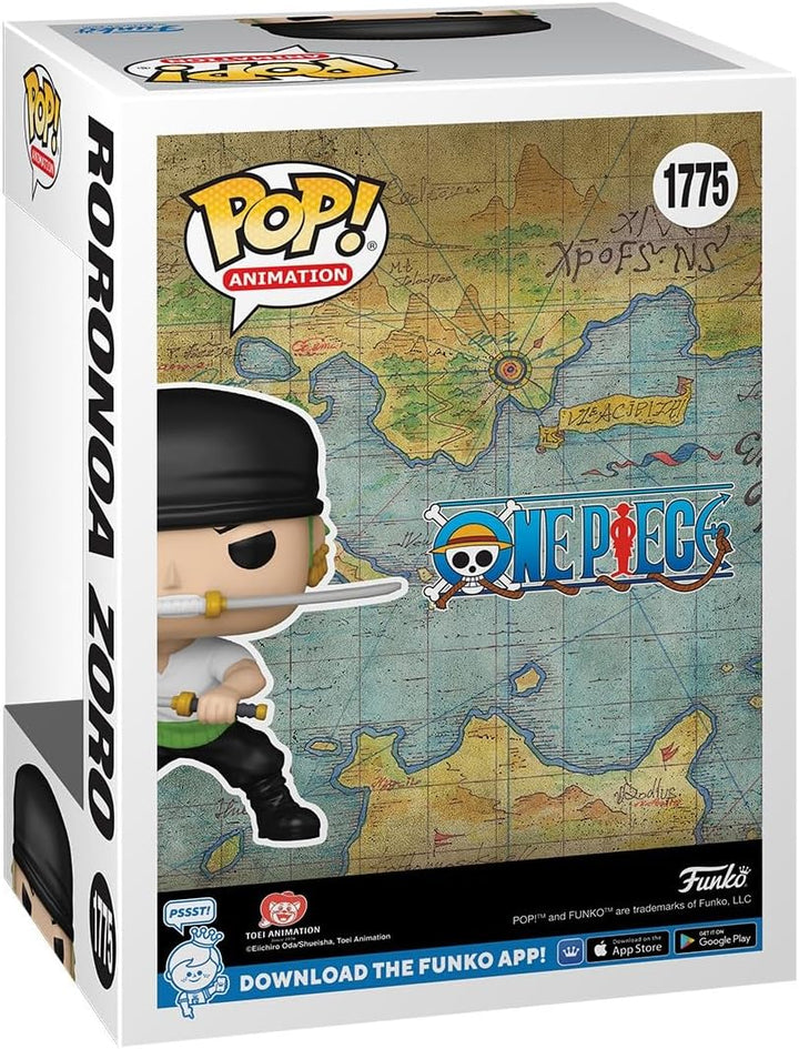 Funko Pop! Animation: One Piece - Roronoa Zoro w/Chase (Styles Vary) - Vinyl-Sammelfigur - Geschenki