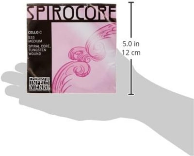 Thomastik Spirocore s-33 Set Saiten für Cello 4/4 Wolfram Medium