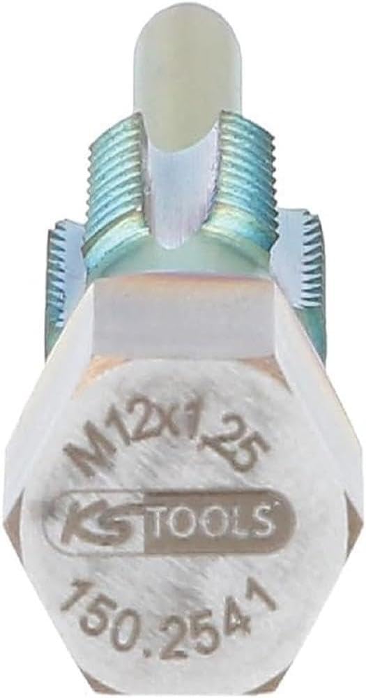 KS Tools 150.2541 Gewindeschneider mit Führungsbolzen für Temperatursensoren, M12x1,25