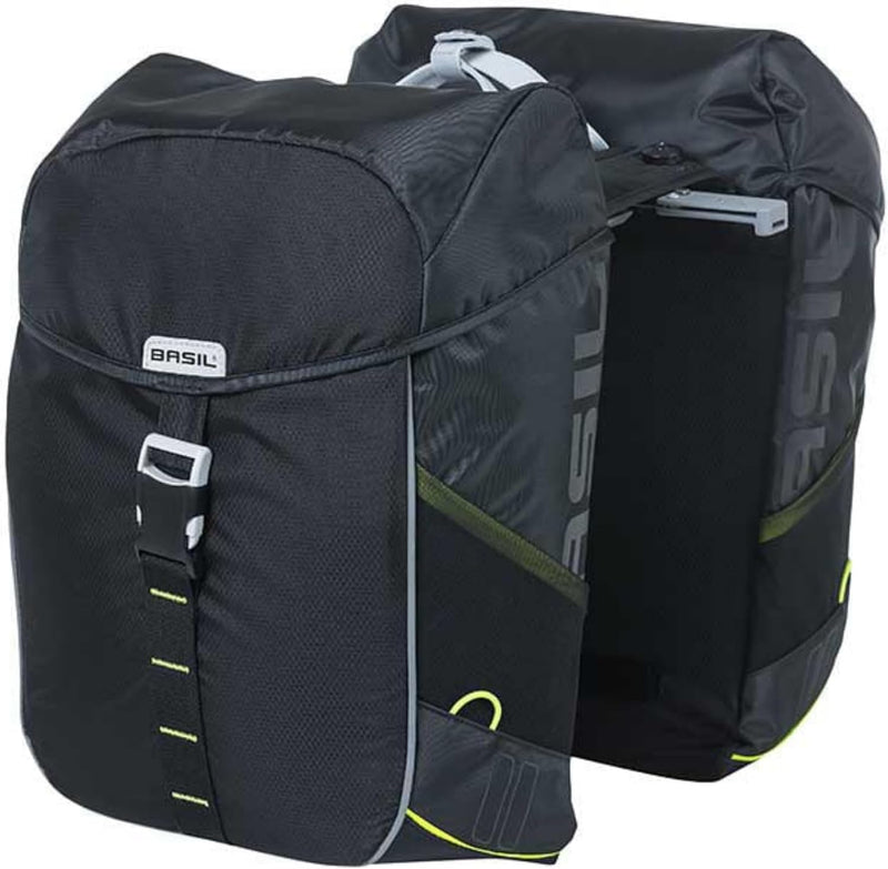 Basil Unisex – Erwachsene Mik Miles Doppelpacktasche, Schwarz, 29 Liter