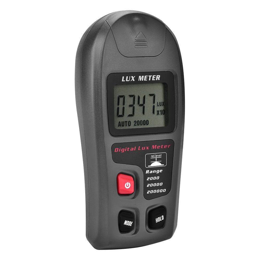MT-30 Digital Luxmeter, Tragbare Photometer Belichtungsmesser LCD Display Bereich bis zu 200.000 Lux
