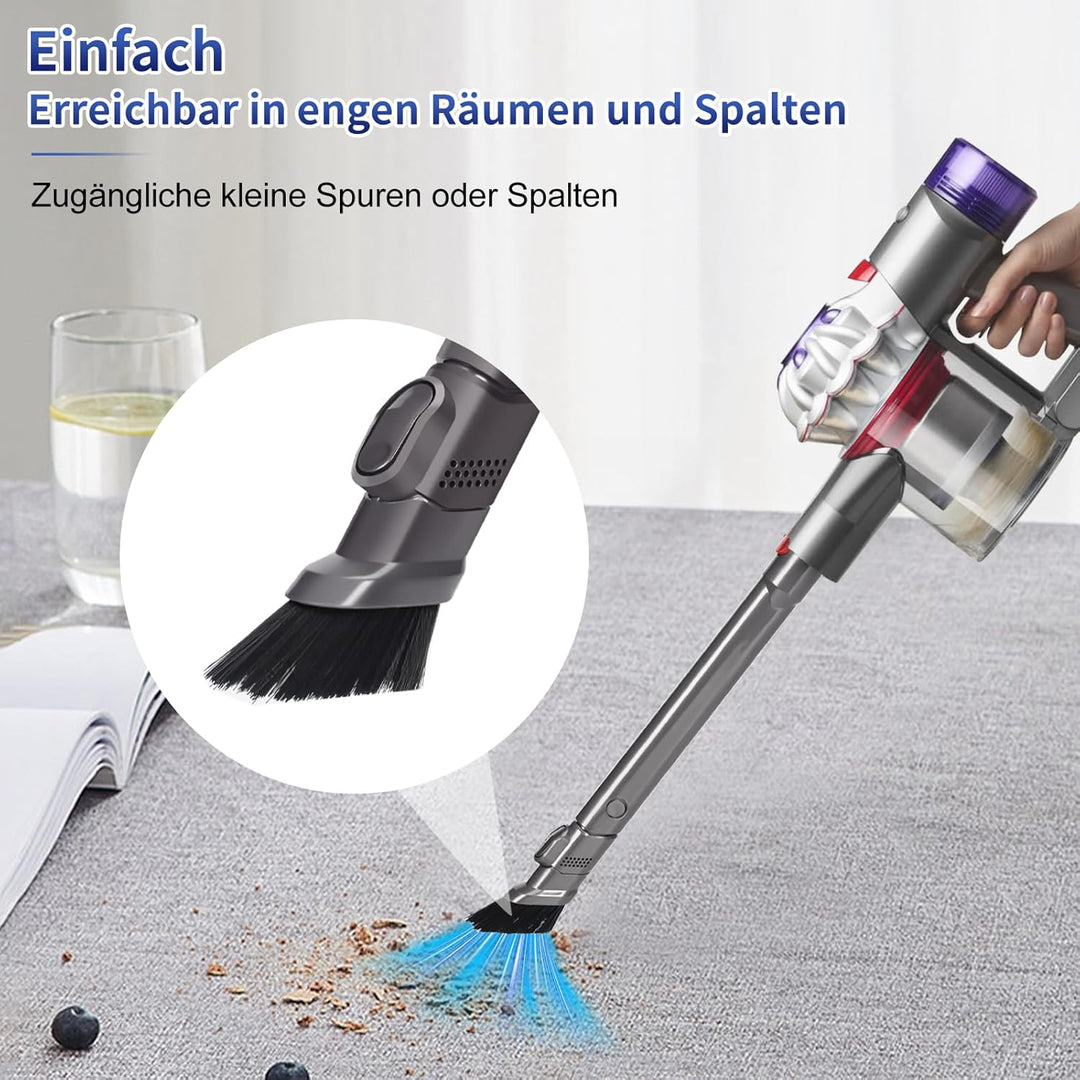Flexibele Fugendüse für Dyson Outsize V15 V12 Slim V11 V10 V8 V7 Gen5detect Ersatzteile, Lange Flach