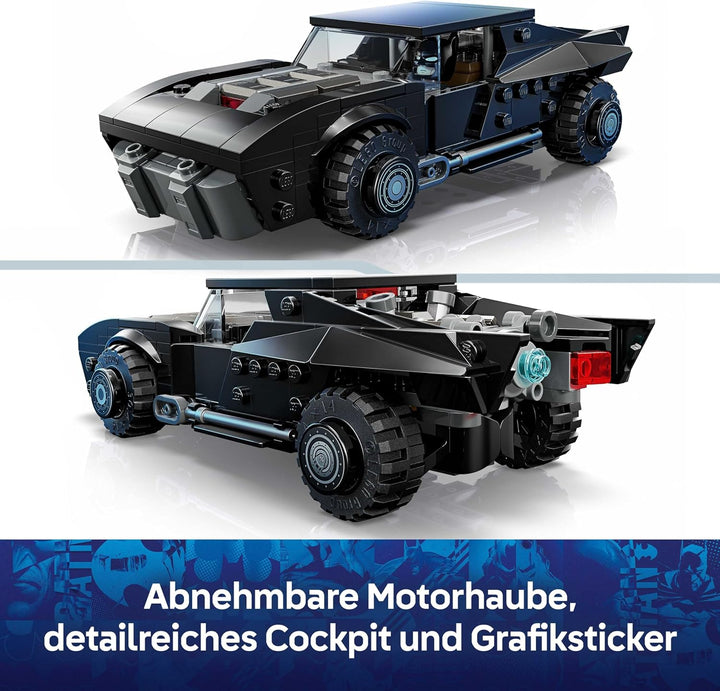 LEGO DC Batman: The Batman Batmobil - Kinder Spielzeug - Spielset mit Modellauto und Superhelden Min