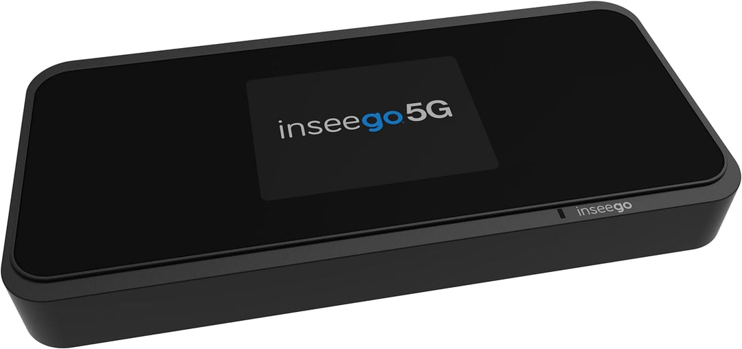 Inseego 5G MiFi M2000 Mobiler 5G Hotspot Router, WiFi 6, 4G LTE-Fallback, 2.4“ Touchscreen, Schnelll