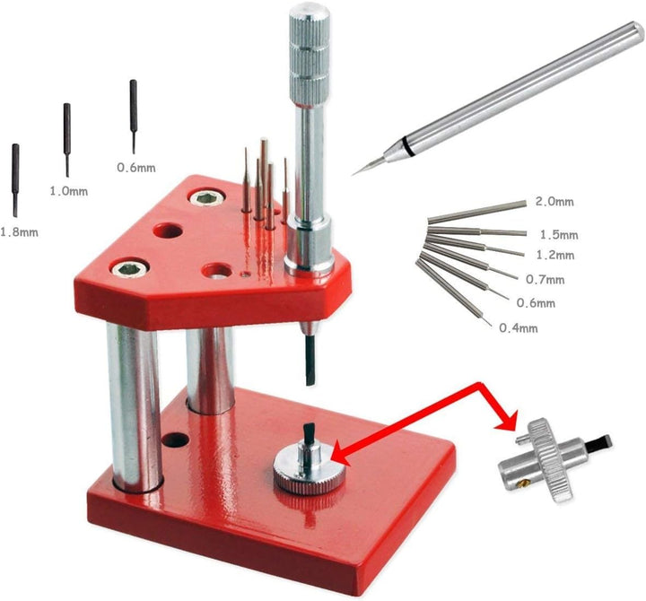 Premium Armbandkürzer Maschine S1 DELUXE - Uhrenwerkzeug für Uhrmacher und Hobbyisten zum Kürzen von
