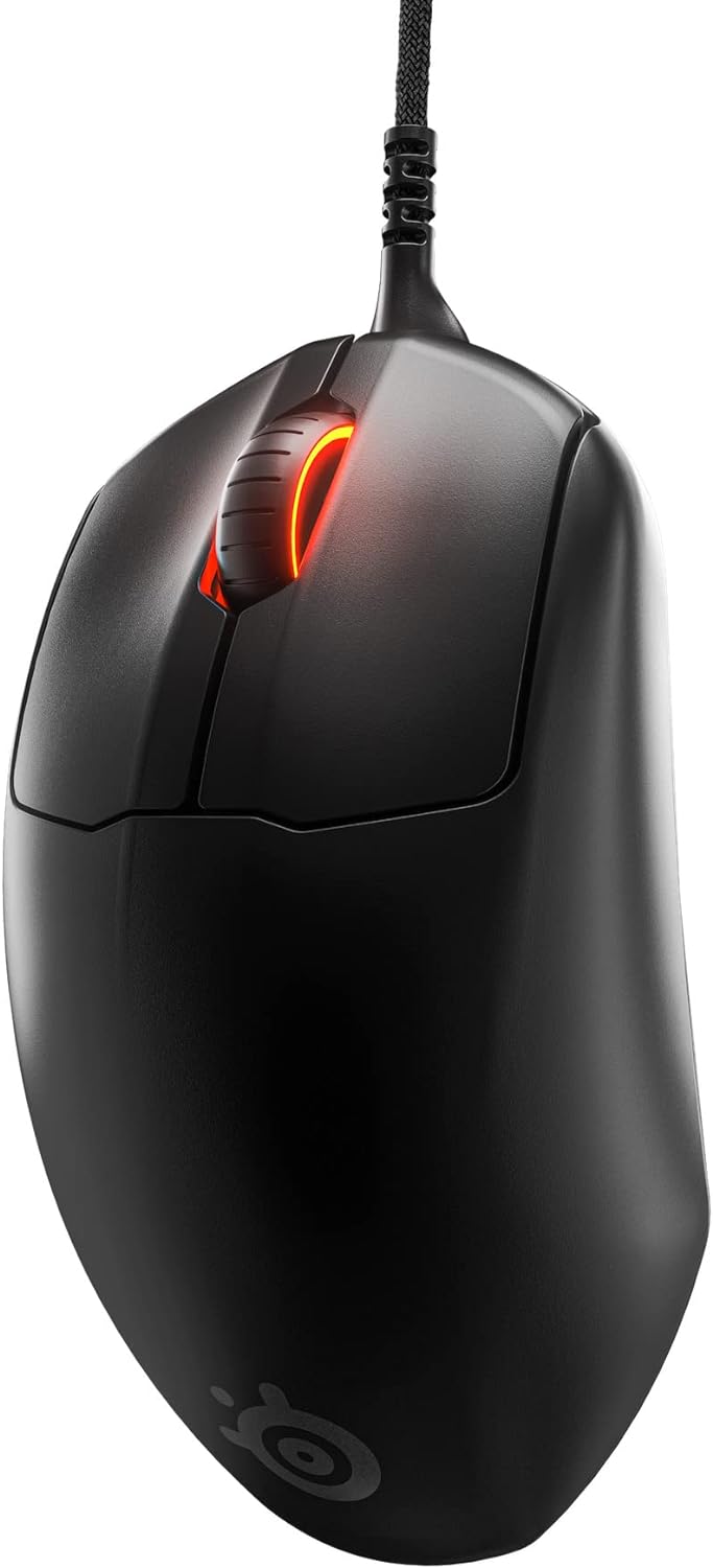 SteelSeries Prime+ - Esports Leistung Gaming-Maus - TrueMove Pro+ Optical Sensor mit 18.000 CPI - Ma