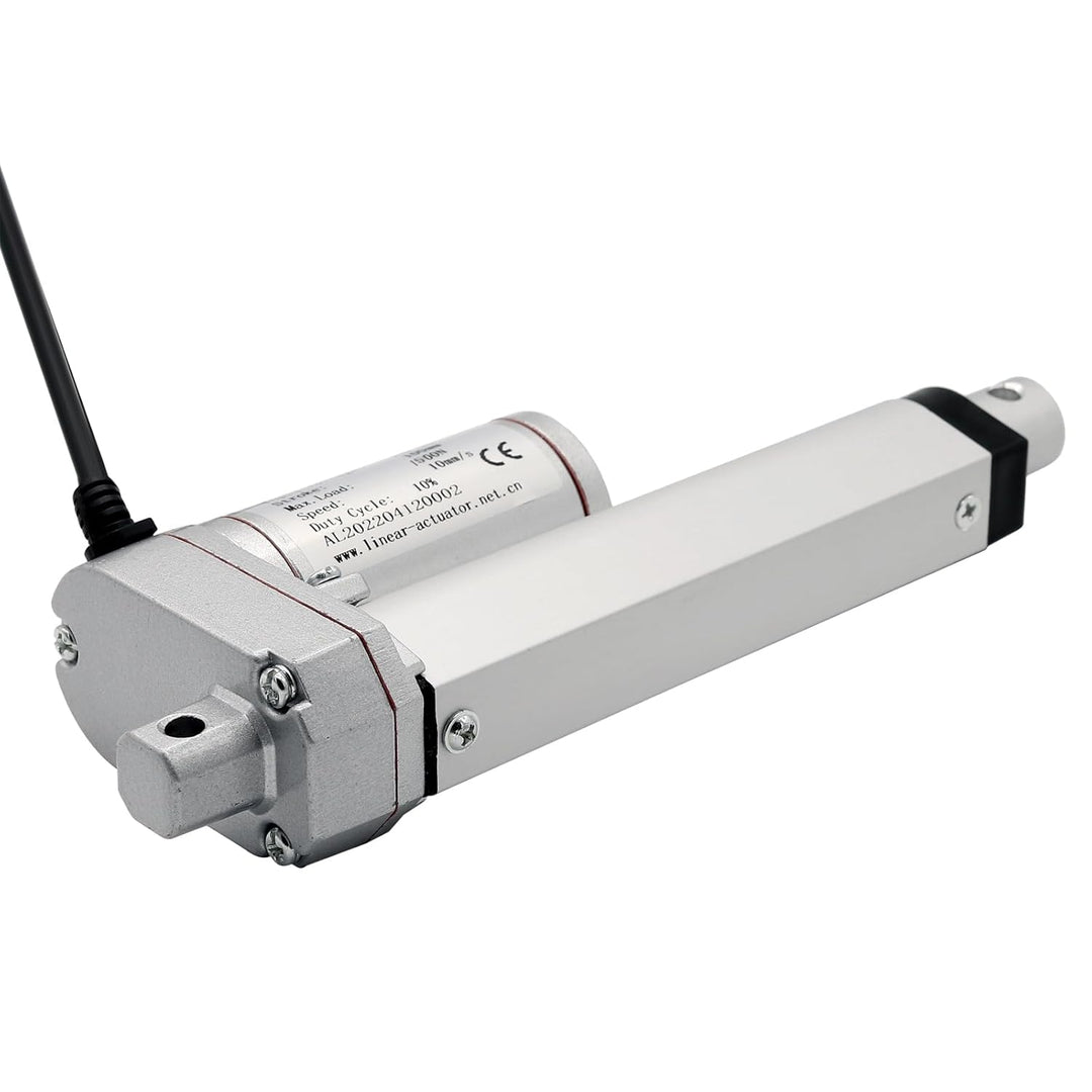 AUTTGINN 1500N 100mm Linearmotor, 12v DC Linear Actuator Motor Elektro Zylinder Schubstangenmotor fü
