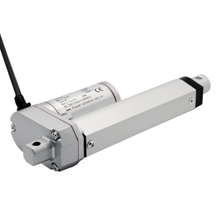 AUTTGINN 1500N 100mm Linearmotor, 12v DC Linear Actuator Motor Elektro Zylinder Schubstangenmotor fü